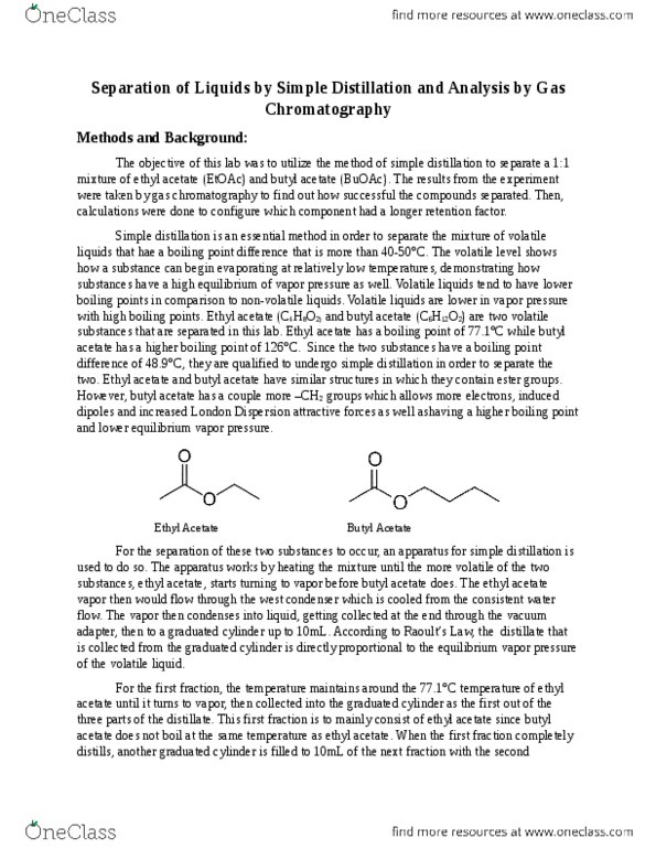 CHEM 233 Lecture Notes - Lecture 3: Thermal Conductivity Detector, Eth, Partial Pressure thumbnail