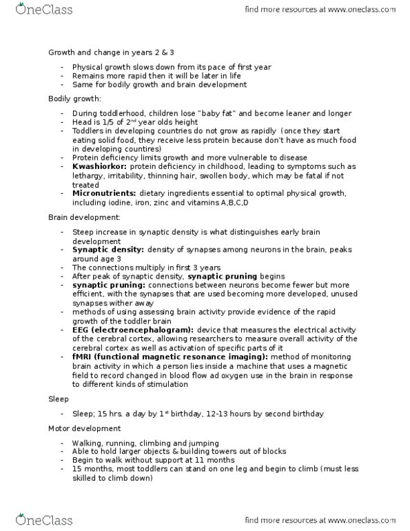 FRHD 1010 Chapter Notes - Chapter 5: Fast Mapping, Temporal Lobe, Cultural-Historical Psychology thumbnail