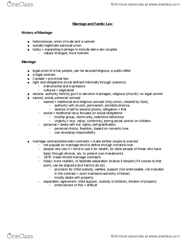 LS101 Lecture 10: 10: Marriage and Family Law thumbnail