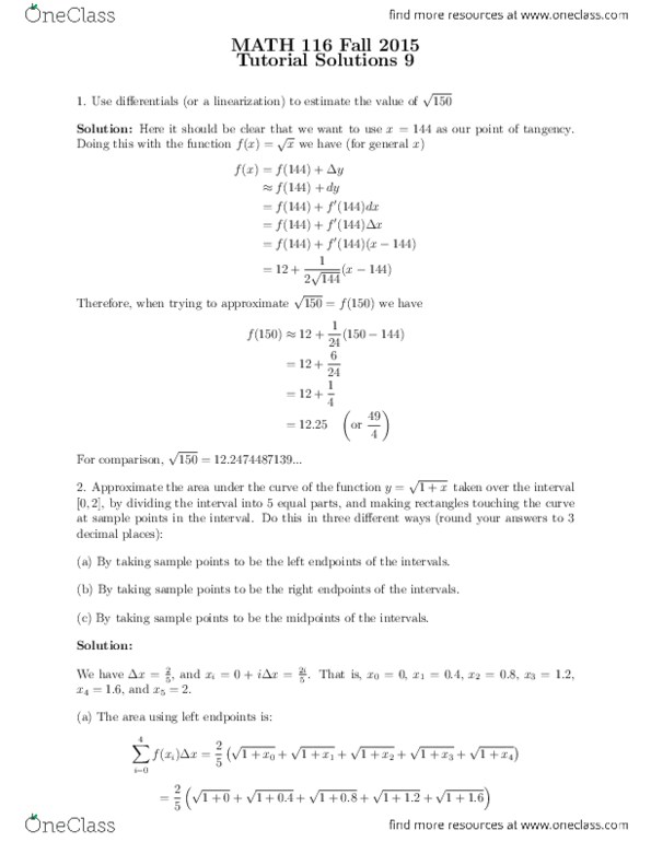 MATH116 Lecture 1: M116F15_T9sol thumbnail