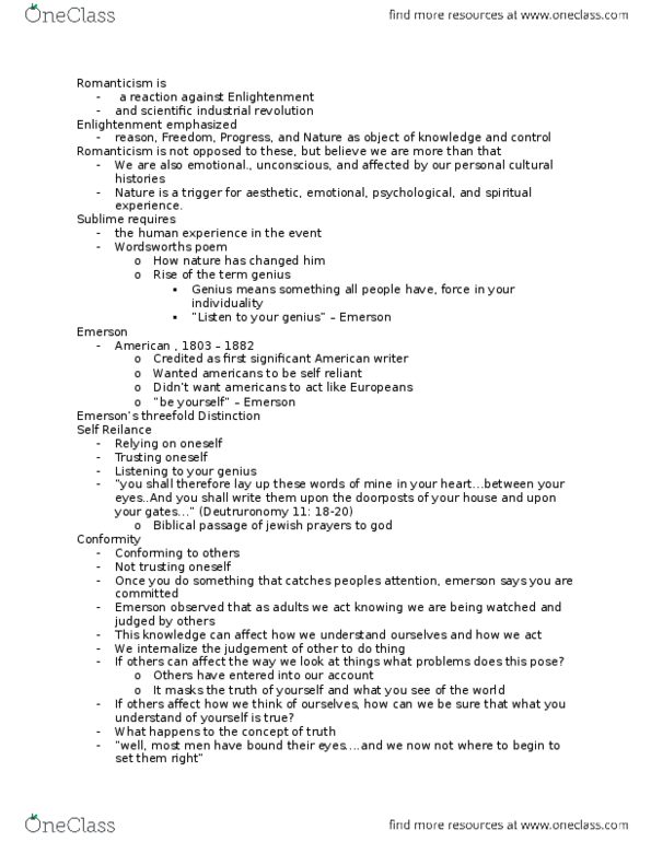 HUMA 1170 Lecture Notes - Lecture 2: Industrial Revolution thumbnail