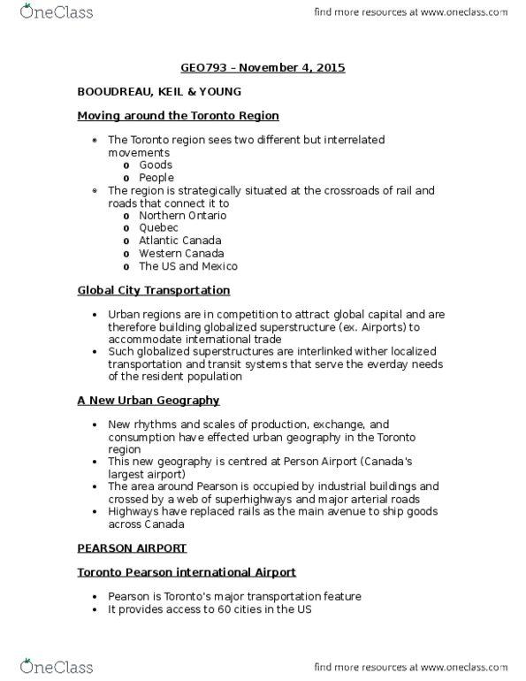 GEO 793 Lecture Notes - Lecture 7: Go Transit, Capital Accumulation, Air Canada thumbnail