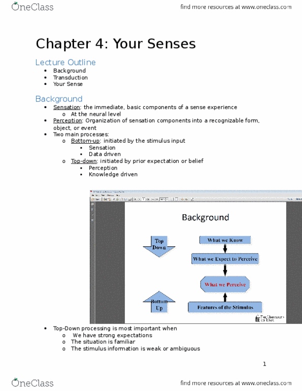 PSY 1001 Lecture Notes - Lecture 1: Gestalt Psychology thumbnail