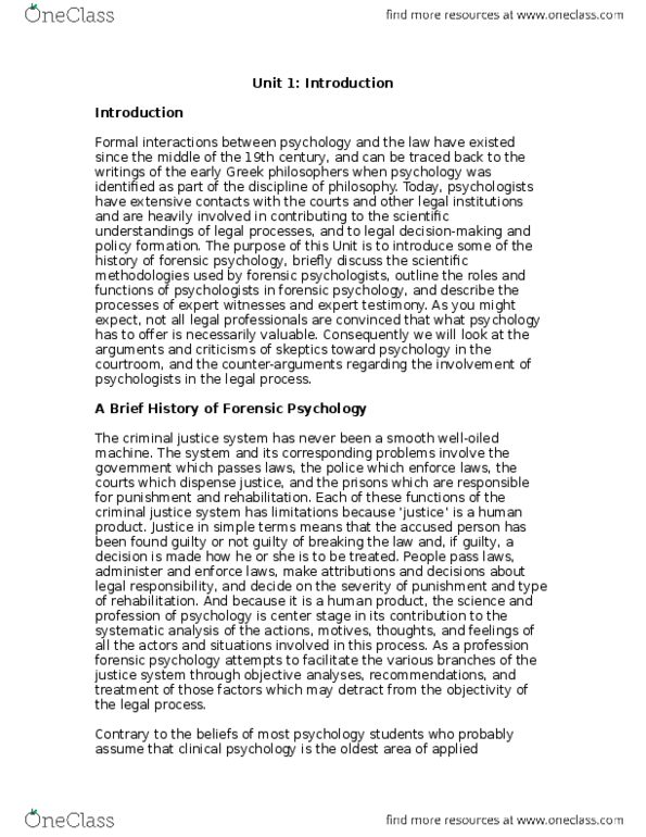 PSYC 3020 Lecture Notes - Lecture 1: Sick Role, Falsifiability, Autonomic Nervous System thumbnail
