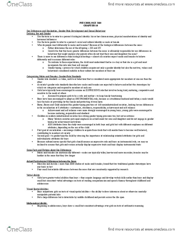 PSYC 2110 Lecture Notes - Lecture 10: Adapalene, Thuir, Whzt thumbnail