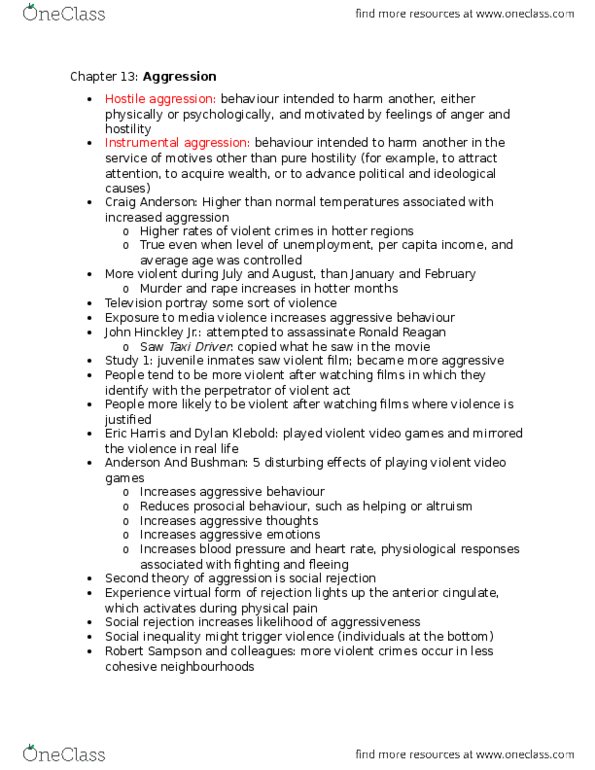 PSYB10H3 Chapter Notes - Chapter 13: Reactive Devaluation, Stepfamily, Determinant thumbnail