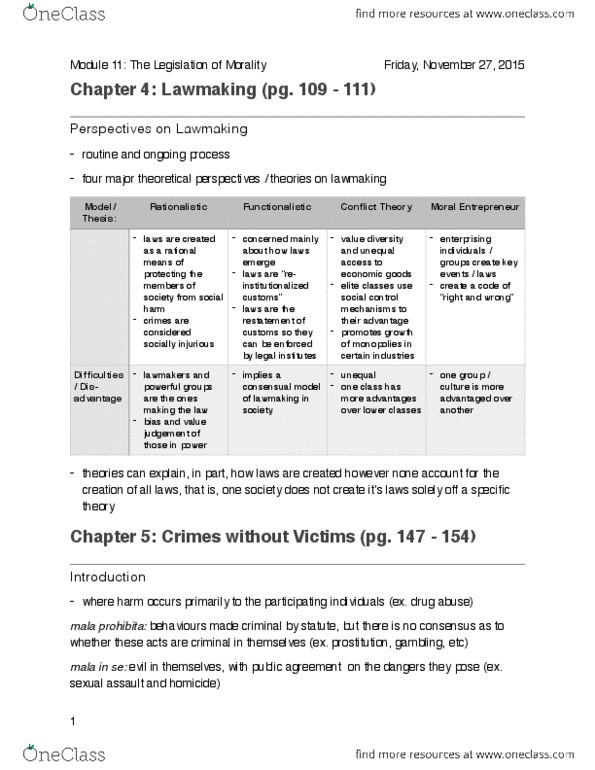 LS101 Chapter Notes - Chapter 4 & 5: Drug Court, Hashish, Homicide thumbnail