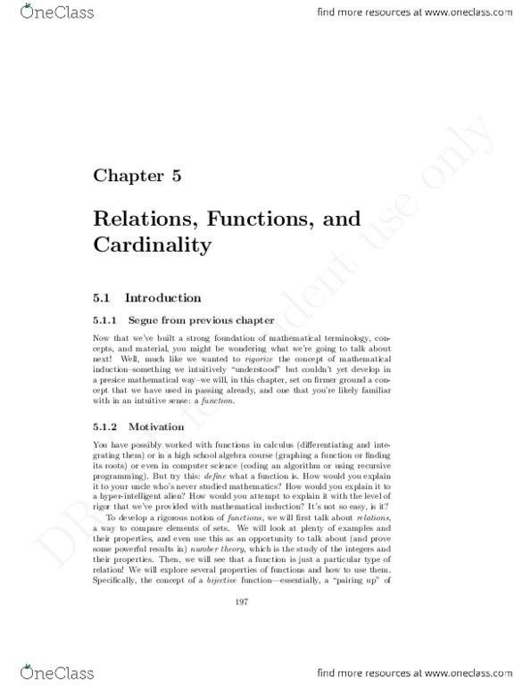 21127 Chapter 5: Chapter 5- Relations and Functions thumbnail