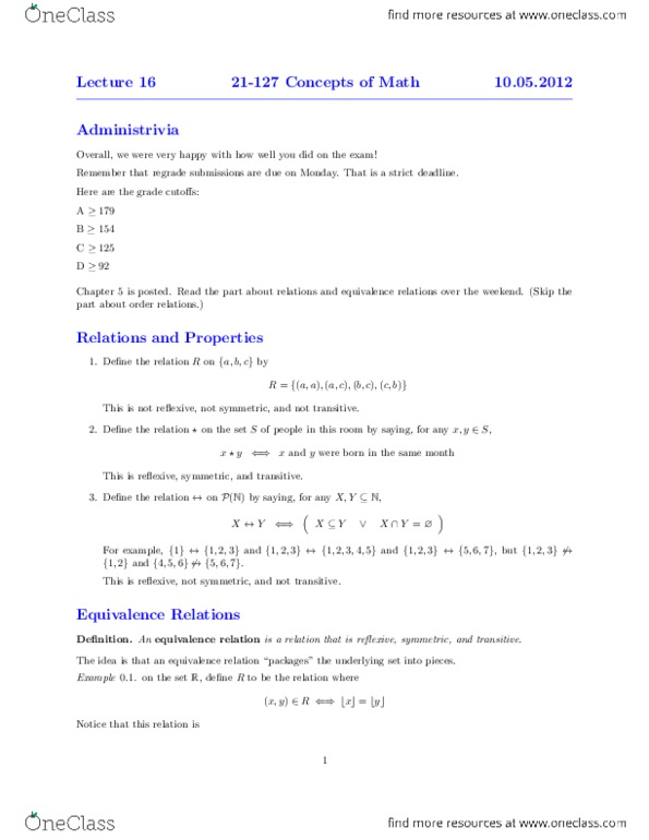 21127 Lecture Notes - Lecture 16: Bes, Seta thumbnail