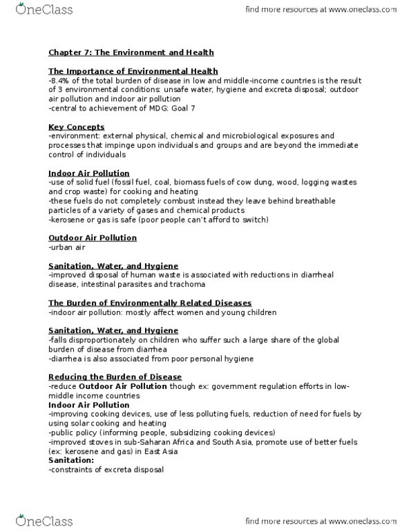 HSCI 160 Lecture Notes - Lecture 7: Indoor Air Quality, Urban Air, Defecation thumbnail