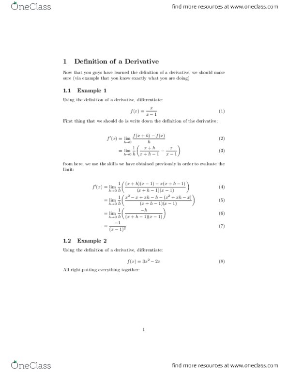 MATH117 Lecture Notes - Lecture 2: Intermediate Value Theorem, Claas, Burh thumbnail