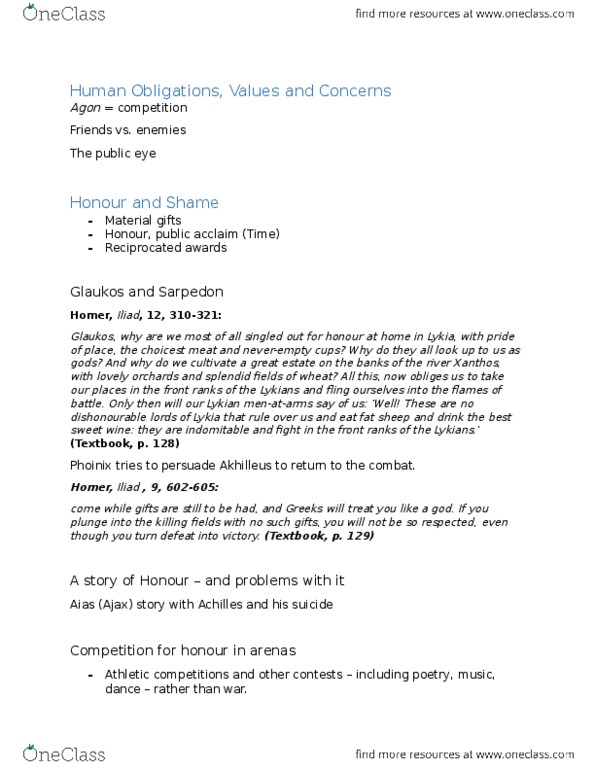 CLST 100 Lecture 10: lecture notes for chapter 4&5 thumbnail