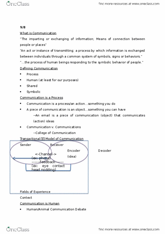 COM CO 101 Lecture Notes - Lecture 2: Kenneth Burke, Act Utilitarianism, Categorical Imperative thumbnail