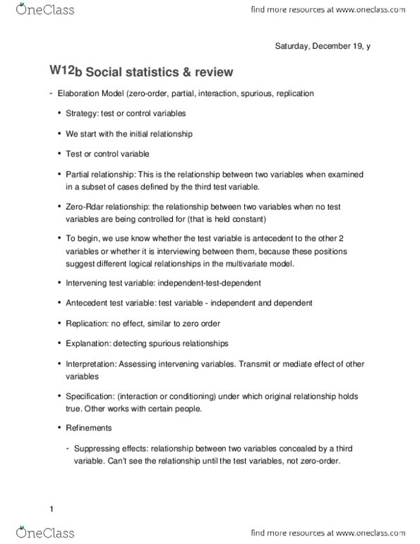 SOCY 210 Lecture 12: W12b Social statistics & review thumbnail