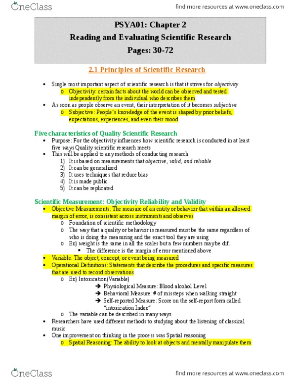 PSYA01H3 Chapter Notes - Chapter 2: Krypto, Confounding, Scatter Plot thumbnail