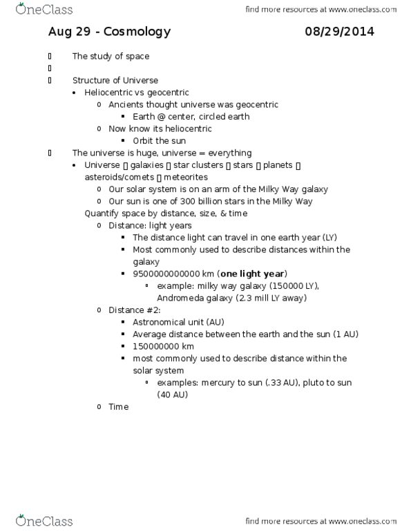 GEOL 101 Lecture 11: Aug 29 thumbnail