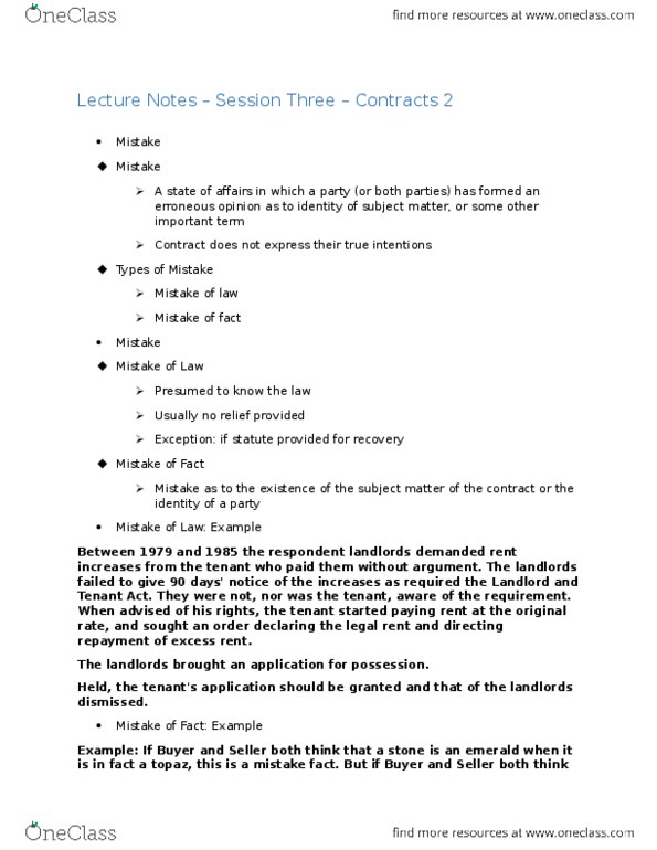 ADMS 2610 Lecture Notes - Lecture 2: Subcontractor, Board Foot, Topaz thumbnail