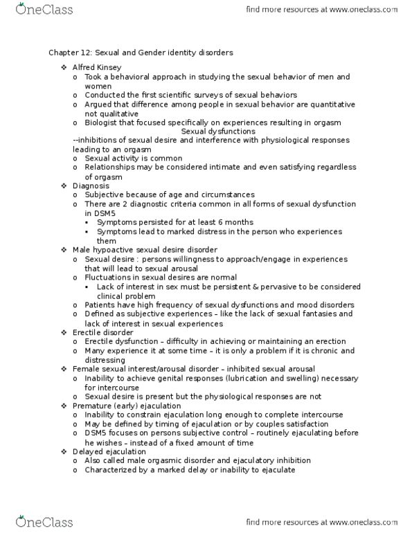 01:830:340 Lecture Notes - Lecture 12: Stress Management, Spasm, Sildenafil thumbnail