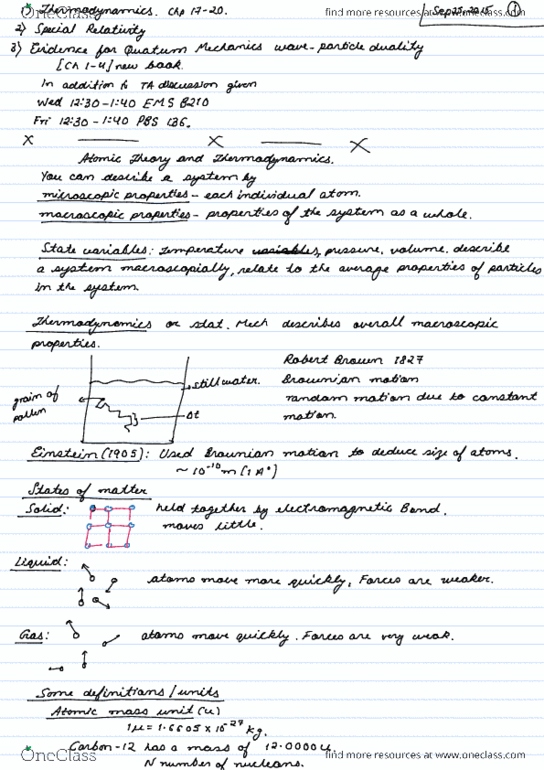 PHYS 5D Lecture Notes - Lecture 1: Mecha, Ename, Uzi thumbnail