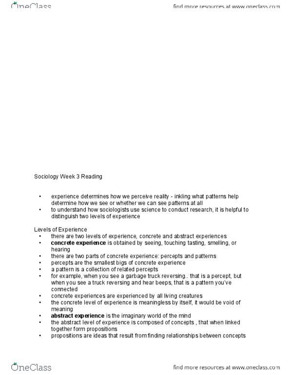 SOCA01H3 Chapter Notes - Chapter 2: Spurious Relationship, Participant Observation, Sampling Frame thumbnail