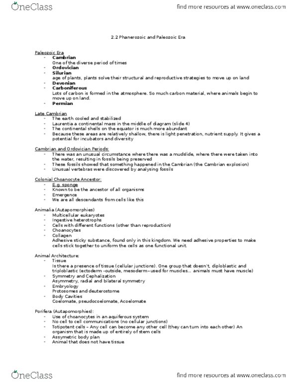 BIO 1130 Lecture Notes - Lecture 7: Dont, Meiosis, Stamen thumbnail