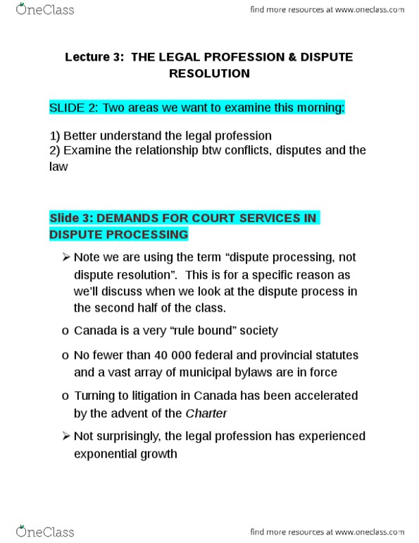 SOSC 2350 Lecture Notes - Lecture 3: Social Change, Product Liability, Billable Hours thumbnail