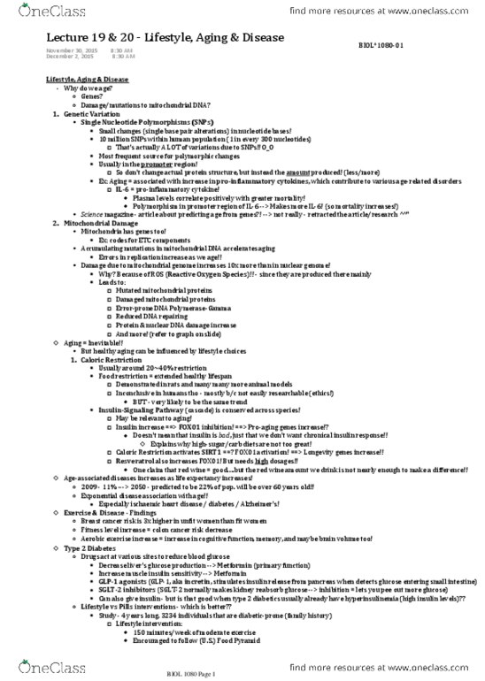 BIOL 1080 Lecture Notes - Lecture 19: Kea, Hyperinsulinemia, Sglt2 thumbnail