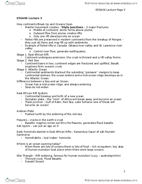 EESA06H3 Lecture Notes - Lecture 3: Ophiolite, Syenite, Numismatics thumbnail