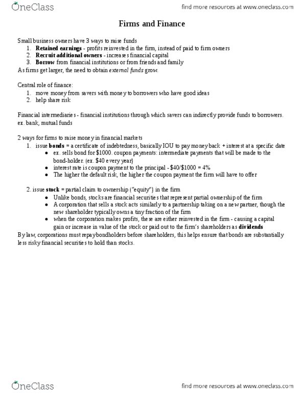 ECON 201 Chapter Notes - Chapter 6: Aggregate Demand, Thomas Robert Malthus, Fundamental Analysis thumbnail