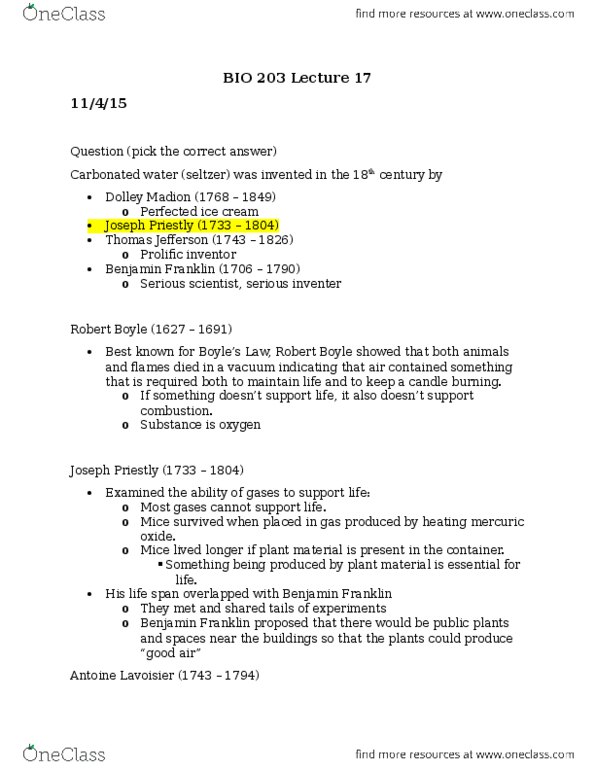 BIO 203 Lecture Notes - Lecture 17: Parapodium, Scallop, Marine Worm thumbnail