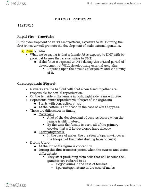 BIO 203 Lecture Notes - Lecture 22: Preganglionic Nerve Fibers, Baroreflex, Postganglionic Nerve Fibers thumbnail