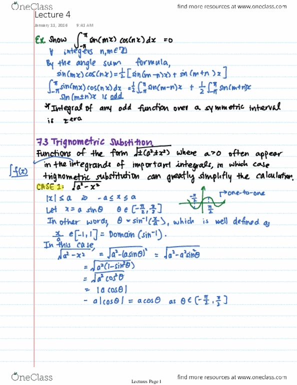 MATH138 Lecture Notes - Lecture 4: Avea thumbnail