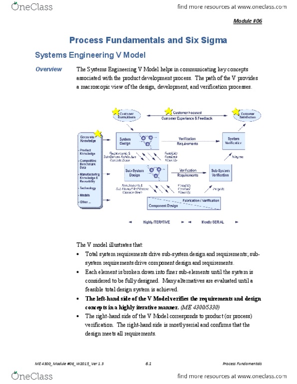 M E 4300 Lecture Notes - Lecture 6: German People'S Party, Triz, Quality Function Deployment thumbnail