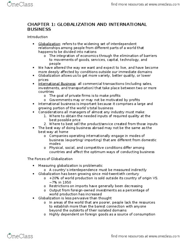 GMS 724 Chapter Notes - Chapter 1: Municipal Law, Franchising, Business Cycle thumbnail