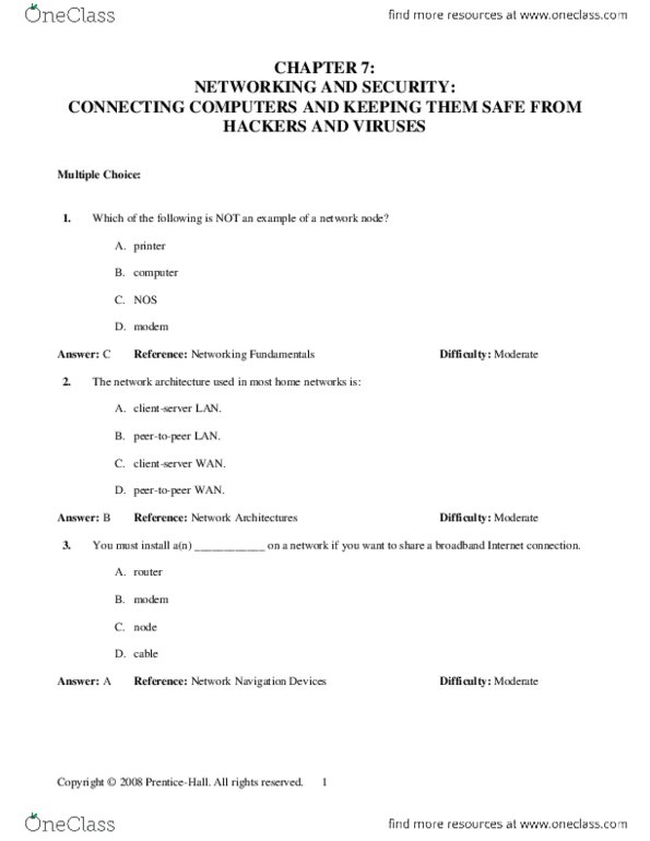 CIS 1000 Lecture Notes - Lecture 7: Antivirus Software, Server-Side, Digital Subscriber Line thumbnail