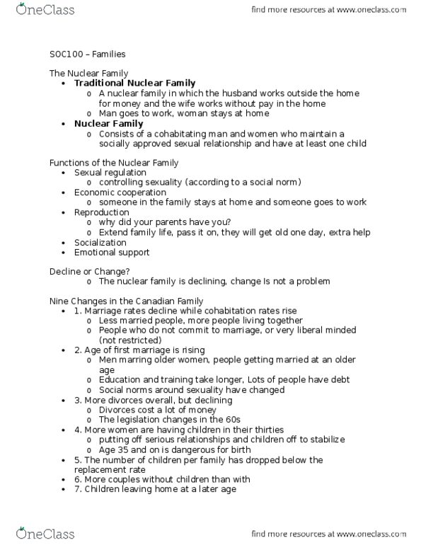 SOC100H5 Lecture Notes - Lecture 9: New Idea, Speed Dating, Social Forces thumbnail