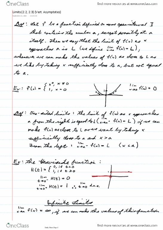 MATH100 Lecture Notes - Lecture 6: Junkers J.I thumbnail
