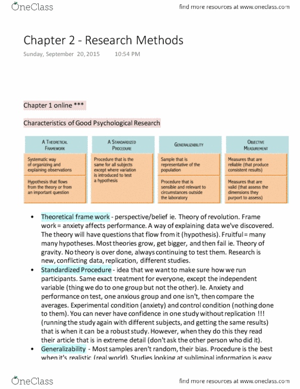 PSY100Y5 Lecture Notes - Lecture 2: Frosted Flakes, Sampling Bias, Neutral Nation thumbnail