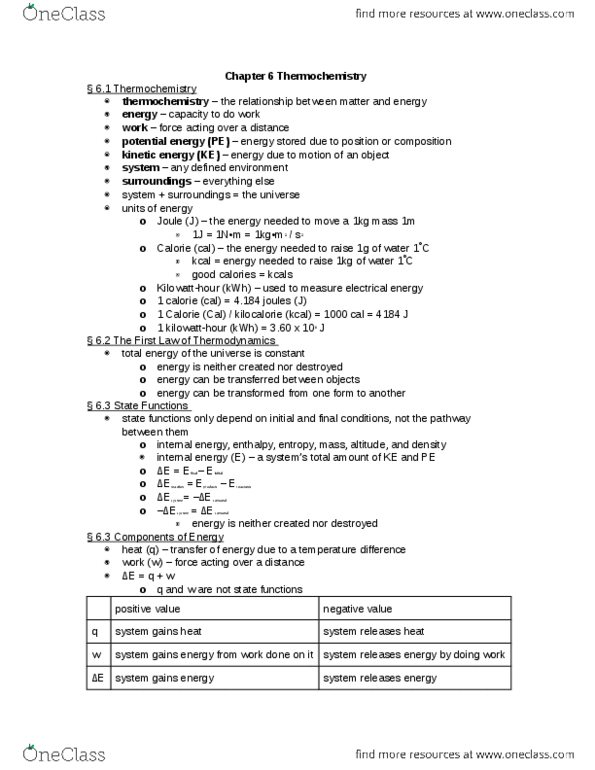 CHEM 105aLg Lecture 3: CHEM 105a Exam 3 Notes thumbnail