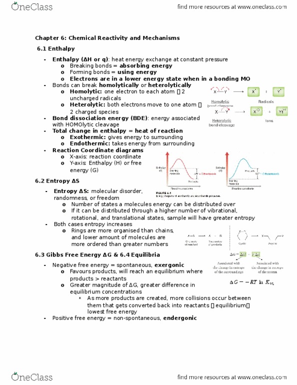 CHEM 2OA3 Chapter Notes - Chapter 6: Nucleophile, Electrophile thumbnail
