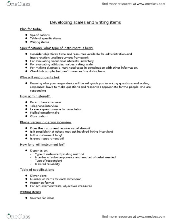 PSY 3307 Lecture Notes - Lecture 8: Summative Assessment, Aspirin, Smallpox thumbnail