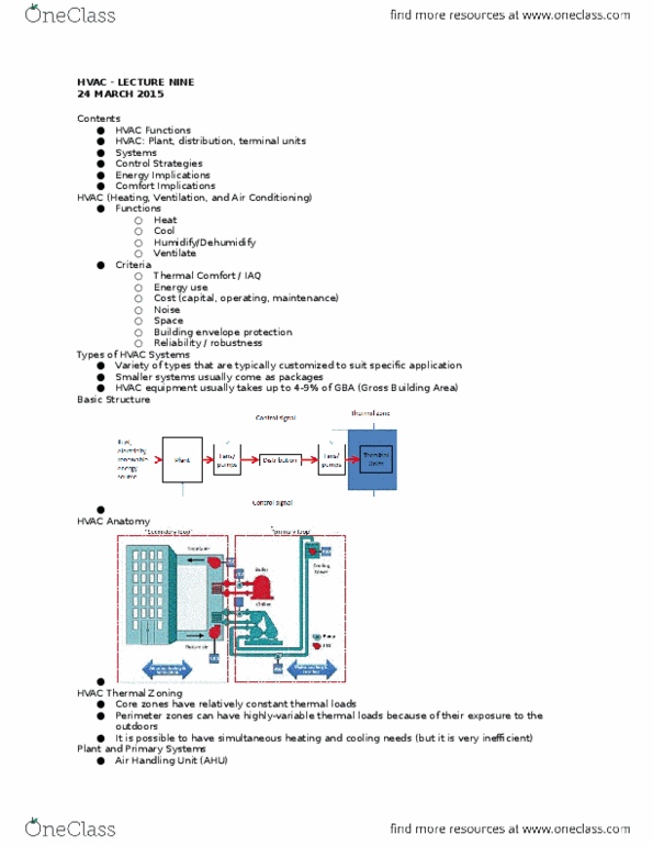 ENVE 4105 Lecture Notes - Lecture 9: Vapor-Compression Refrigeration, Heat Pump, Cool Air thumbnail