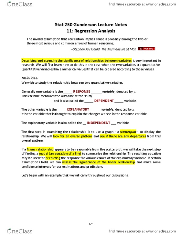 STATS 250 Lecture Notes - Lecture 11: Lbi, Standard Deviation, Statistical Model thumbnail