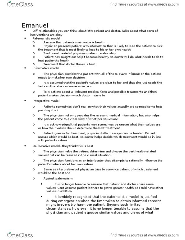 PHIL20401 Lecture Notes - Lecture 12: Tella, Paternalism thumbnail