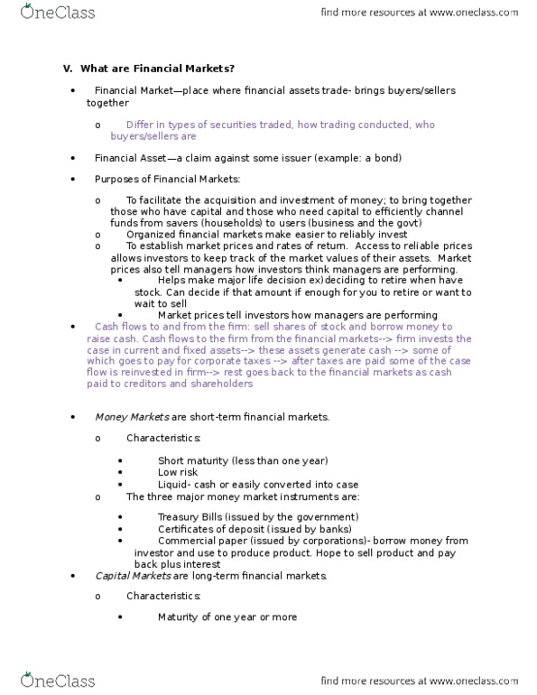 FIN20150 Lecture Notes - Lecture 2: Capital Market, Double Taxation, Private Placement thumbnail