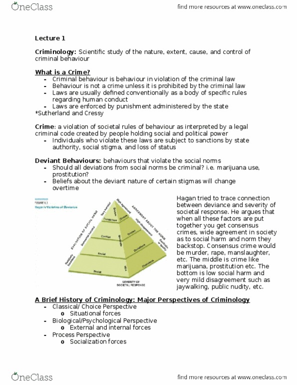 CRM 101 Lecture 1: Intro to Criminology thumbnail