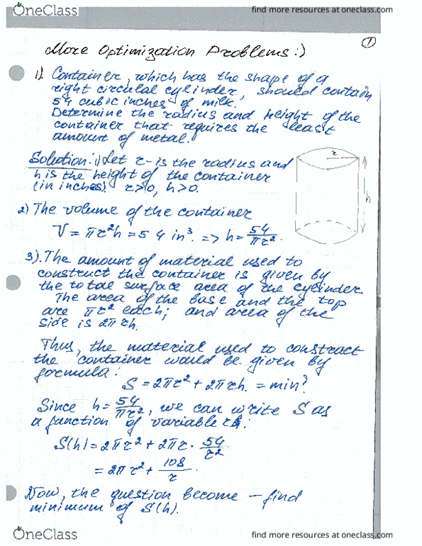 MATH 1P97 Lecture Notes - Lecture 9: Marginal Revenue, Marginal Cost thumbnail