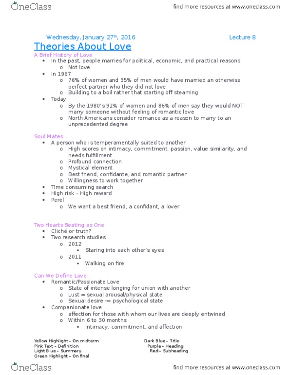 FRHD 1020 Lecture 8: Theories About Love thumbnail