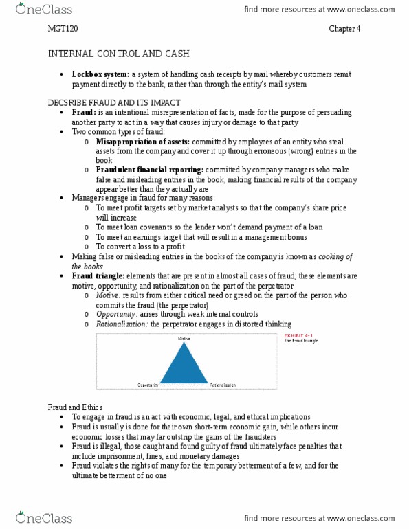 MGT120H5 Chapter 4: INTERNAL CONTROL AND CASH thumbnail