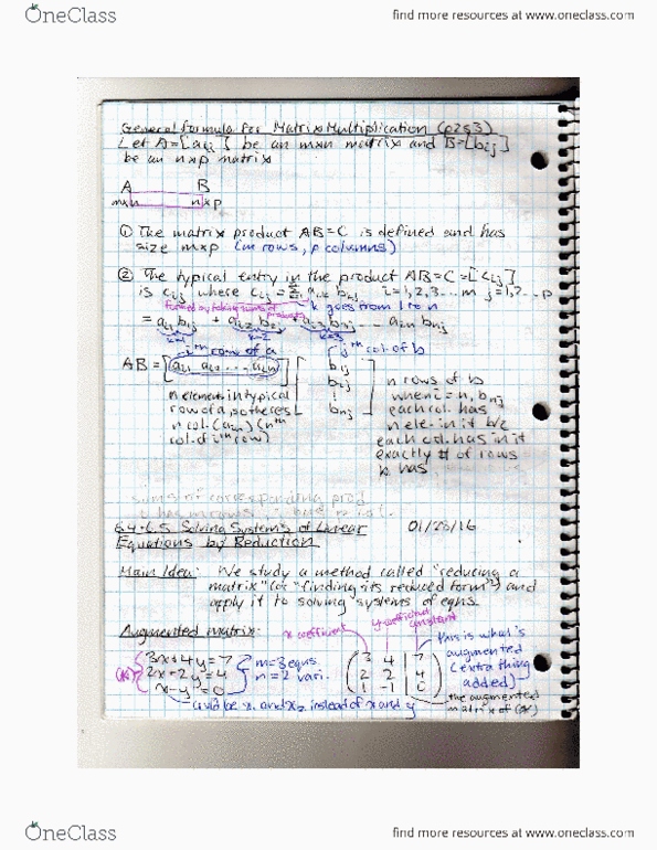 MATA33H3 Lecture 7: MATA33 matrices row reduction thumbnail